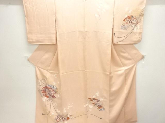 JAPANESE KIMONO / HOMONGI / PINE & KIKU 